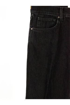 Seoul jeans in black cotton DON THE FULLER | SEOULDTFABBM2F5043